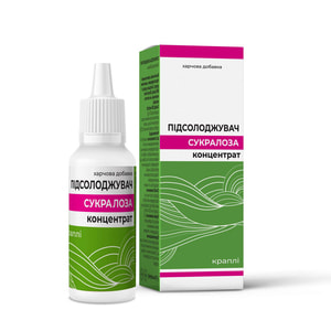 Сукралоза концентрат подсластитель капли флакон 15 мл