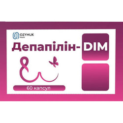Депапілін-DIM капсули для нормалізації функціонування органів жіночої репродуктивної системи 60 шт