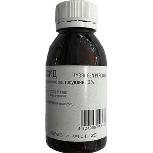 Перекись вод. р-р 3% фл. 100мл