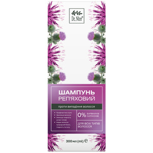 Шампунь для волосся DR.NICE (Доктор Найс) Реп'яховий проти випадіння флакон 300 мл