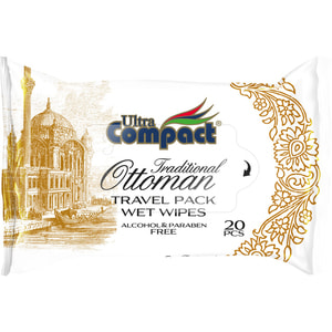 Салфетки влажные ULTRA COMPACT (Ультра Компакт) Ottoman Travel 20 шт