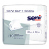 Пелюшки гігієнічні всмоктуючі SENI Soft Basic (Сені Софт Базік) 40 см х 60 см 10 шт
