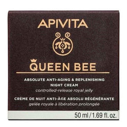 Крем для лица APIVITA (Апивита) QUEEN BEE ночной для комплексного антивозрастного и регенерирующего действия 50 мл