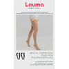 Панчохи медичні компресійні LAUMA (Лаума) модель AG306 клас ІІ з мереживом та бавовною, без миска 23-26 мм рт.ст. колір натуральний розмір 2D