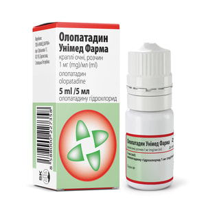 Олопатадин Унимед Фарма кап. глазн. р-р 1мг/мл фл. 5мл