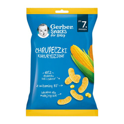 Снеки кукурузные NESTLE GERBER (Нестле Гербер) с классическим вкусом с 7 месяцев 28 г