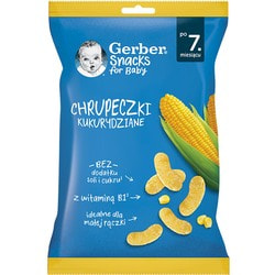 Снеки кукурузные NESTLE GERBER (Нестле Гербер) с классическим вкусом с 7 месяцев 28 г