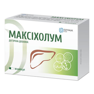 Максихолум капсулы желчегонный комплекс источник урсодезоксихолевой кислоты 3 блистера по 10 шт