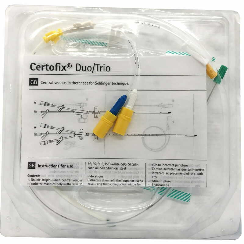 Набор для катетеризации центральных вен (набор по Сельдингеру