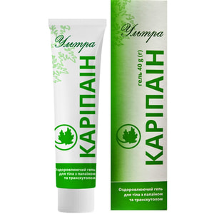 Гель для тела Карипаин Ультра оздоровительный туба 40 г