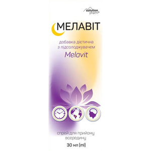 Мелавит спрей орал. фл. 30мл Solution Pharm