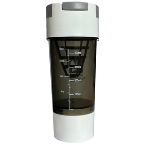 Шейкер бутылка с контейнером POWERFOOD (Паверфуд) для приготовления и хранения коктейлей 500 мл