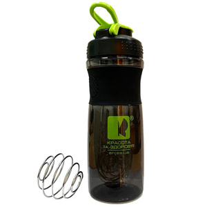 Шейкер бутылка с шариком POWERFOOD (Паверфуд) для приготовления и хранения коктейлей 760 мл