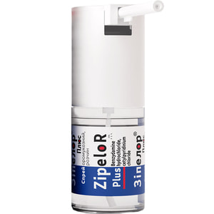 Зипелор Плюс спрей оромук. р-р 1,5мг/мл+5,0мг/мл фл. 30мл
