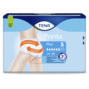 Подгузники-трусы для взрослых TENA (Тена) Pants Plus (Пентс Плюс) размер S 14 шт