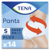 Подгузники-трусы для взрослых TENA (Тена) Pants Plus (Пентс Плюс) размер S 14 шт