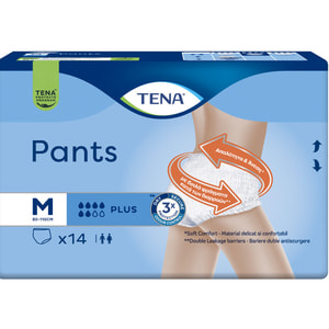 Подгузники-трусы для взрослых TENA (Тена) Pants Plus (Пентс Плюс) размер M 14 шт