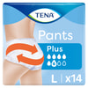 Підгузки-труси для дорослих TENA (Тена) Pants Plus (Пентс Плюс) розмір L 14 шт