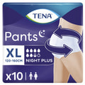 Підгузки-труси для дорослих TENA (Тена) Pants Plus Night (Пентс плюс найт) розмір XL 10 шт