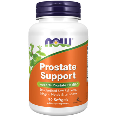 Комплекс Prostate support NOW (Нау) Prostate Support капсулы при подозрении на бесплодие, простатите, при снижении потенции флакон 90 шт