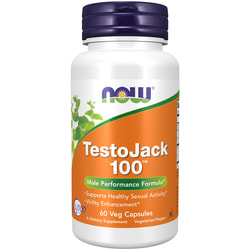 Тесто Джек NOW (Нау) Testo Jack капсули для репродуктивної функції чоловіків флакон 60 шт