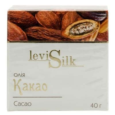Масло какао LEVI SILK (Леви силк) косметическое 40 г