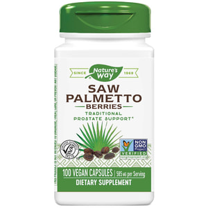 Ягоди Со Пальмето NATURE’S WAY (Натурес Вей) Saw Palmetto Berries капсули для підтримку простати флакон 100 шт