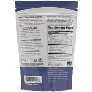 Пастилки для розсмоктування NATURE’S WAY (Натурес Вей) Sambucus Organic Zinc Lozenge органічні з цинком для підтримки імунітету 24 шт