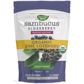 Пастилки для розсмоктування NATURE’S WAY (Натурес Вей) Sambucus Organic Lozenges Mint органічні м'ятні для підтримки імунітету 24 шт