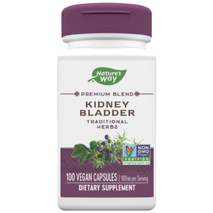 Нирки-сечовий міхур NATURE’S WAY (Натурес Вей) Kidney-Bladder капсули для підтримки нирок та сечового міхура флакон 100 шт