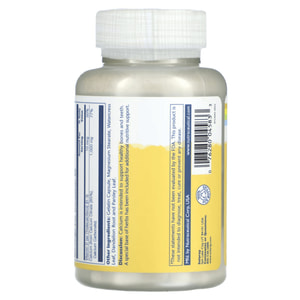 Цитрат кальция c витамином D3 SOLARAY (Солорай) Calcium Citrate w/Vit D-3 капсулы для поддержания здоровья костей и зубов флакон 90 шт