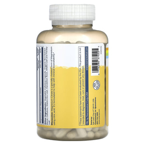 Цитрат магния SOLARAY (Солорай) Magnesium Citrate капсулы для улучшения биодоступности минералов флакон 180 шт