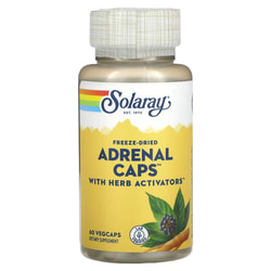 Адренал SOLARAY (Солорай) Adrenal 170 mg капсулы от стресса по 170 мг флакон 60 шт