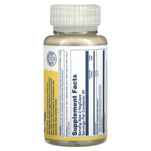 Адренал SOLARAY (Солорай) Adrenal 170 mg капсулы от стресса по 170 мг флакон 60 шт