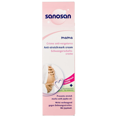 Крем от растяжек SANOSAN Mama (Саносан мама) для беременных 100 мл