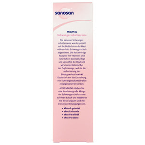 Крем от растяжек SANOSAN Mama (Саносан мама) для беременных 100 мл