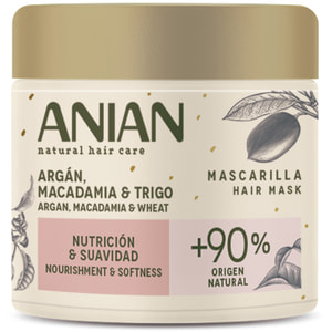Маска для поврежденных волос ANIAN (Аниан) с арганом питательная 350 мл