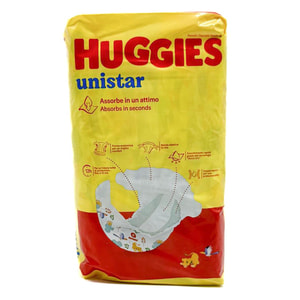 Підгузки для дітей HUGGIES (Хагіс) Unistar (Юністар) унісекс з персонажами Діснея розмір 6 від 15 до 30 кг 12 шт