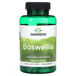 Босвеллия SWANSON (Свенсон) Boswellia 400 mg капсулы для здоровья и мобильности суставов флакон 100 шт