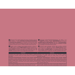 Колаген морський PURE GOLD (П'юр Голд) Collagen Hal Raspberry порошок зі смаком малини для здоров'я суглобів, зв'язок, судин та шкіри 150 г