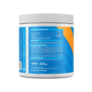 Колагенові пептиди апельсин VPLAB (ВПЛаб) UltraVit (Ультравіт) Collagen Peptides Orange порошок покращує здоров'я суглобів, кісток, м'язів 300 г