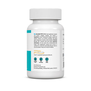 Коллаген I & III VPLAB (ВПЛаб) UltraVit (Ультравіт) Collagen I&III капсули для покращення стану волосся, шкіри та нігтів флакон 120 шт