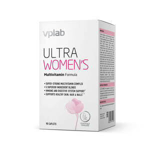 Жіноча мультивітамінна формула VPLAB (ВПЛаб) UltraVit (Ультравіт)  Women's Multivitamin Formula капсули упаковка 90 шт