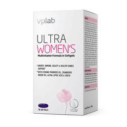 Мультивитаминная формула для женщин VPLAB (ВПЛаб) UltraVit (Ультравит) Ultra Women’S Multivitamin Formula капсулы упаковка 90 шт