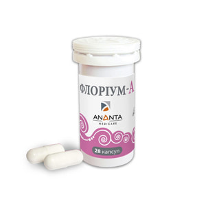 Флоріум-А капсули для відновлення вагінальної та кишкової мікрофлори флакон 28 шт