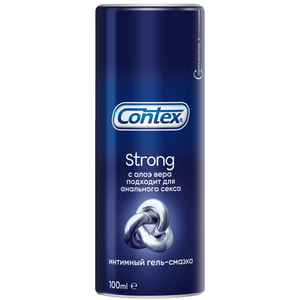 Интимный гель-смазка CONTEX (Контекс) Strong (Стронг) для анального секса (лубрикант) 100 мл