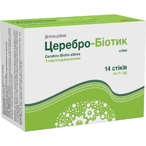 Церебро-Биотик диетическая добавка порошок в стиках 14 шт