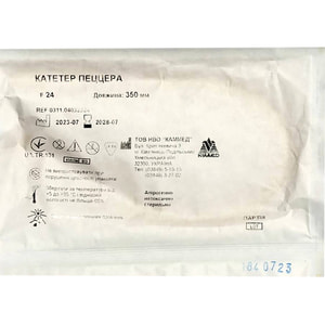 Катетер Пеццера для длительного дренирования мочевого пузыря размер 24