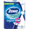 Полотенца кухонные бумажные ZEWA (Зева) Wisch&Weg Original белые 2 шт