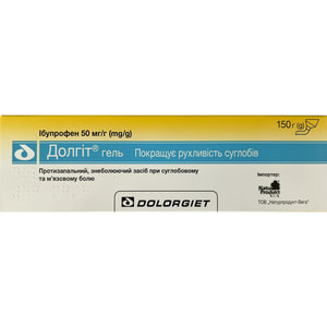 Долгит гель туба 150г